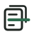 Bobby Receipts Smart Stack mark, 48×48