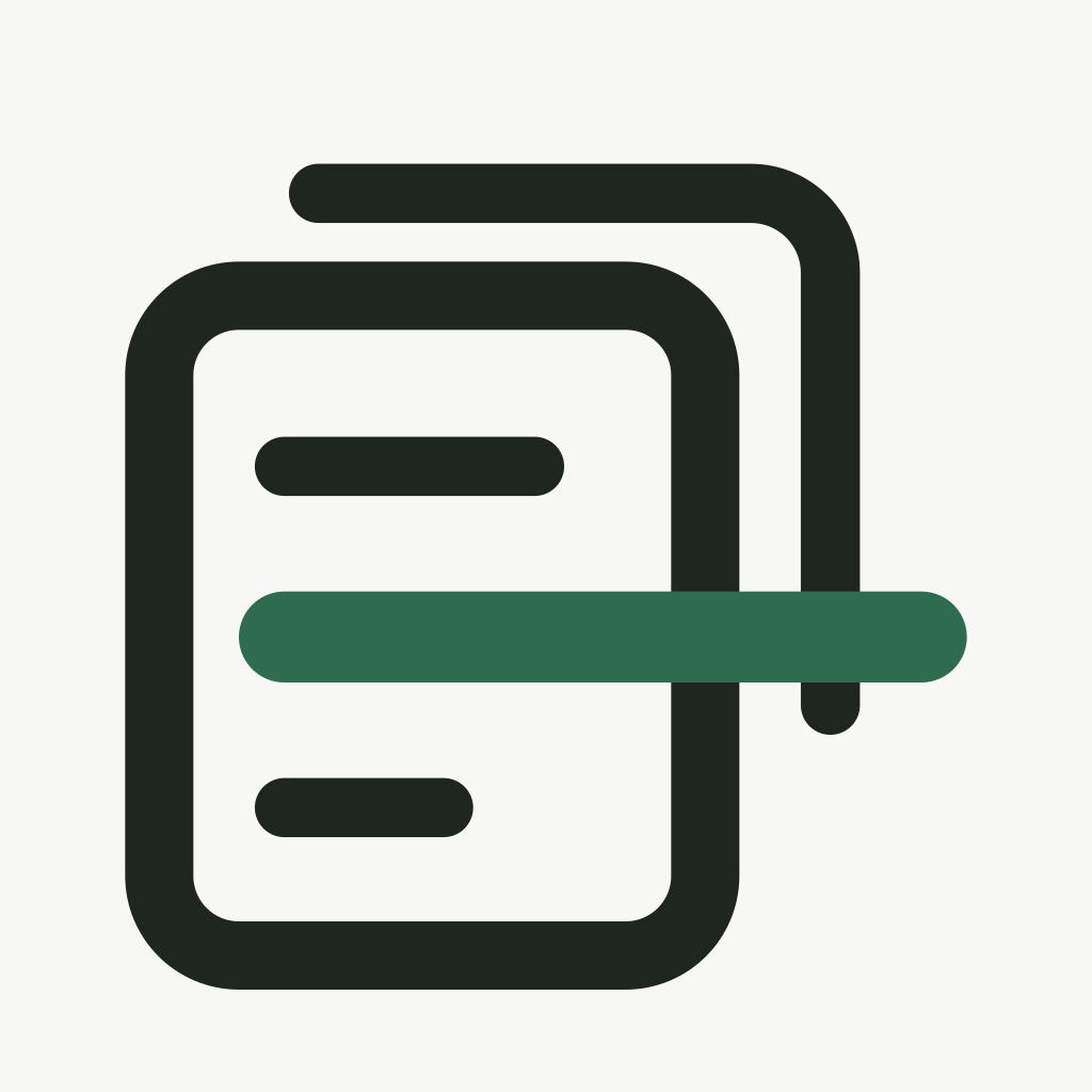 Bobby Receipts Smart Stack mark on the canonical light surface, 1024×1024